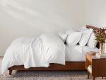 HeritageOrganicPercale_Duvet_AlpineWhite_HeroThreeQuarters_FA23_19713_7ae3a58b-d60b-4dc3-af3b-ea59c1a5599d